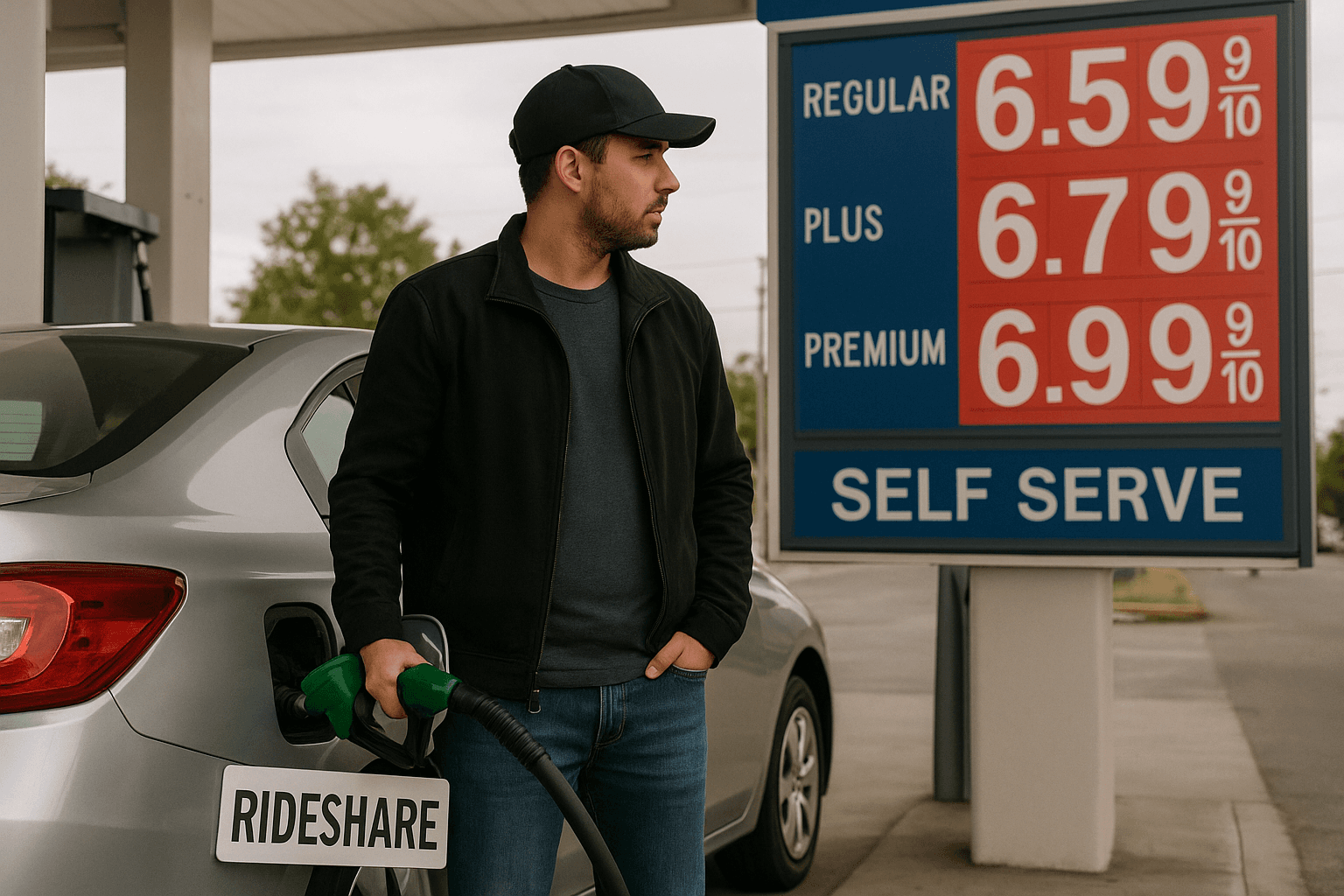Rising Fuel Prices Impact Rideshare and Delivery Drivers